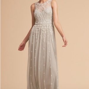 BHLDN Eliza Dress Fog